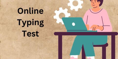Online typing test